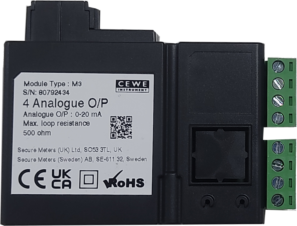 E500M-3012, 3 Analogue Output Module for Secure, Elite 500 Series E500M-3012, 3 Analogue Output Module for Secure, Elite 500 Series